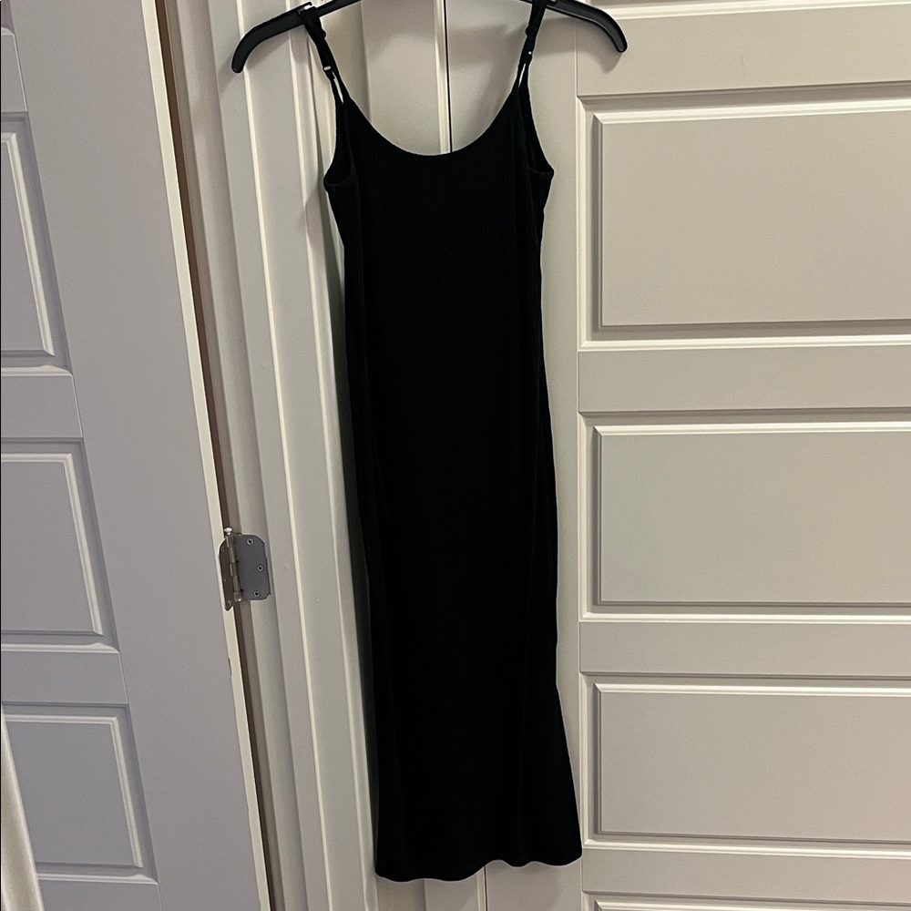 Wild Fable Black Midi Dress